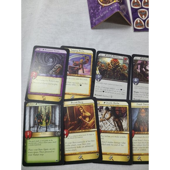 FFG Runebound 2nd Edition Character Deck - Blade Dancer- NM - Picture 8 of 10